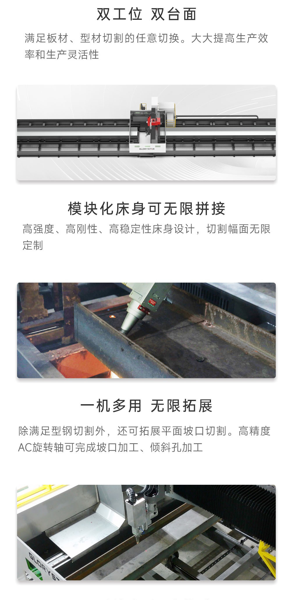    h型钢激光切割机1号站娱乐平台的解决方案
